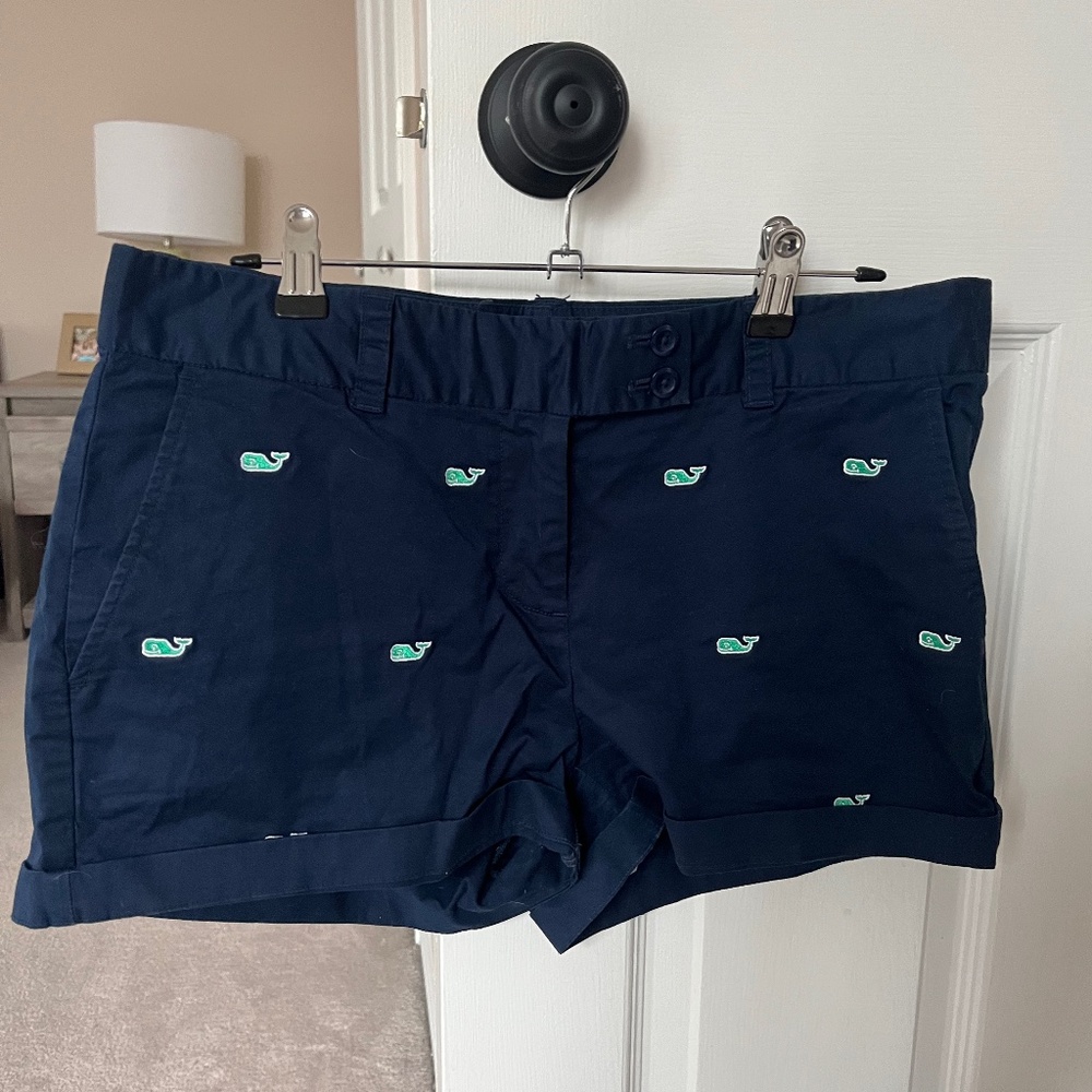 Vineyard Vines Navy&Green Shorts